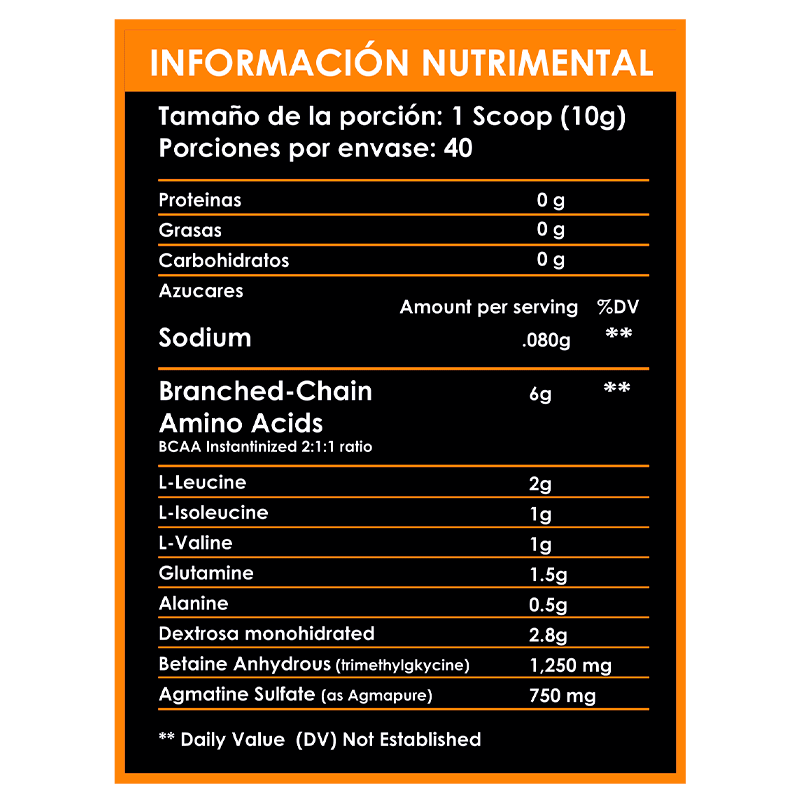 BCAA 400 GR