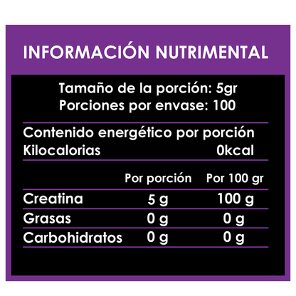 CREATINA 500 GR