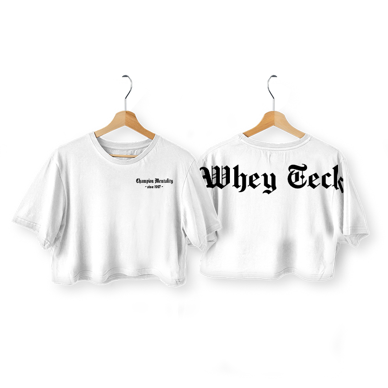 Crop Top Over Blanco