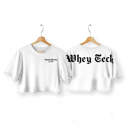 Crop Top Over Blanco