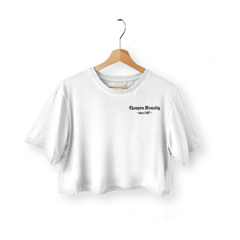 Crop Top Over Blanco