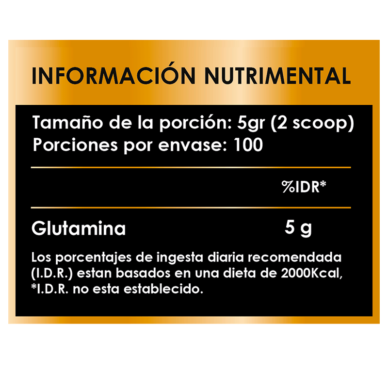 GLUTAMINA 500 GR