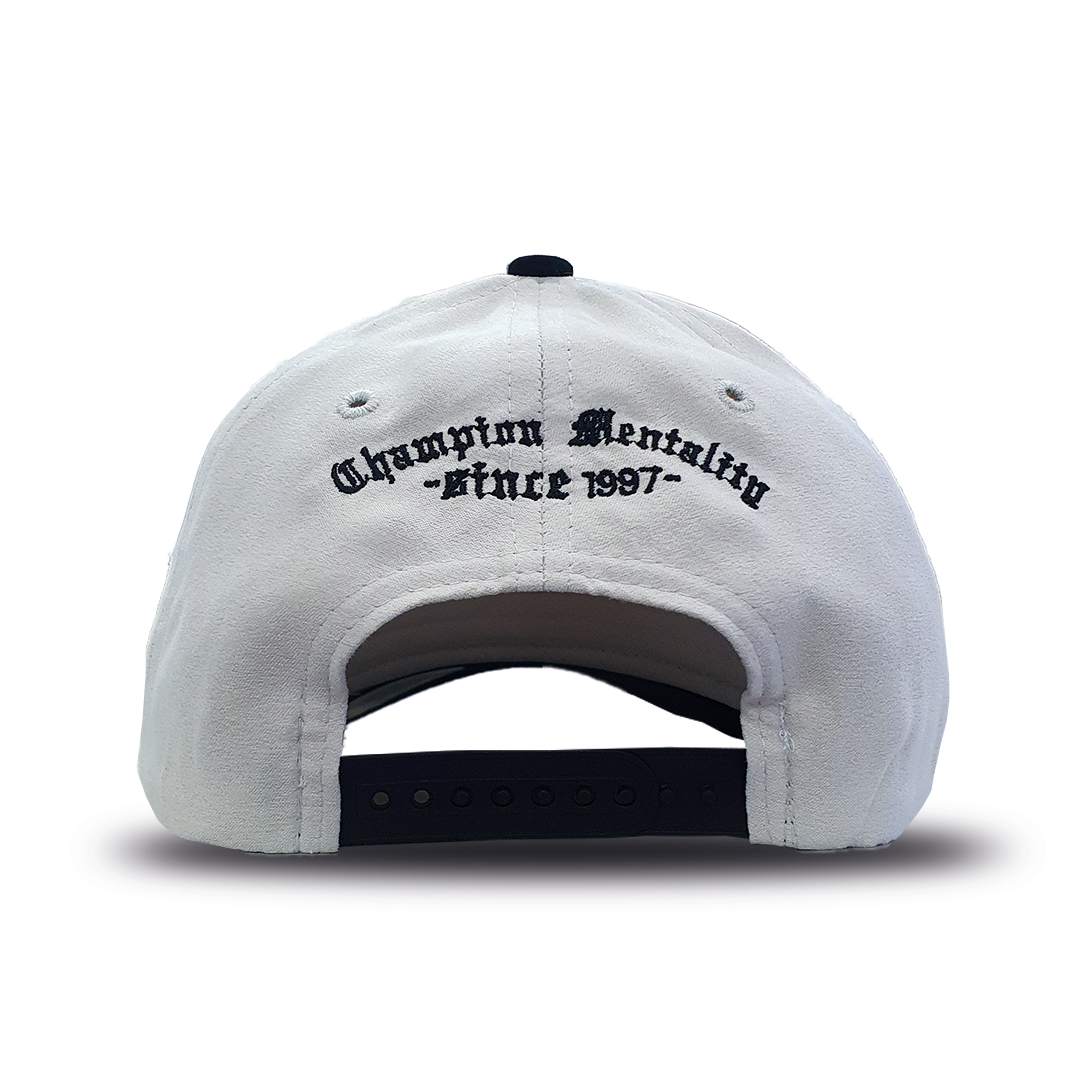 GORRA CHAMPION MENTALITY COLOR HUESO - NEGRO
