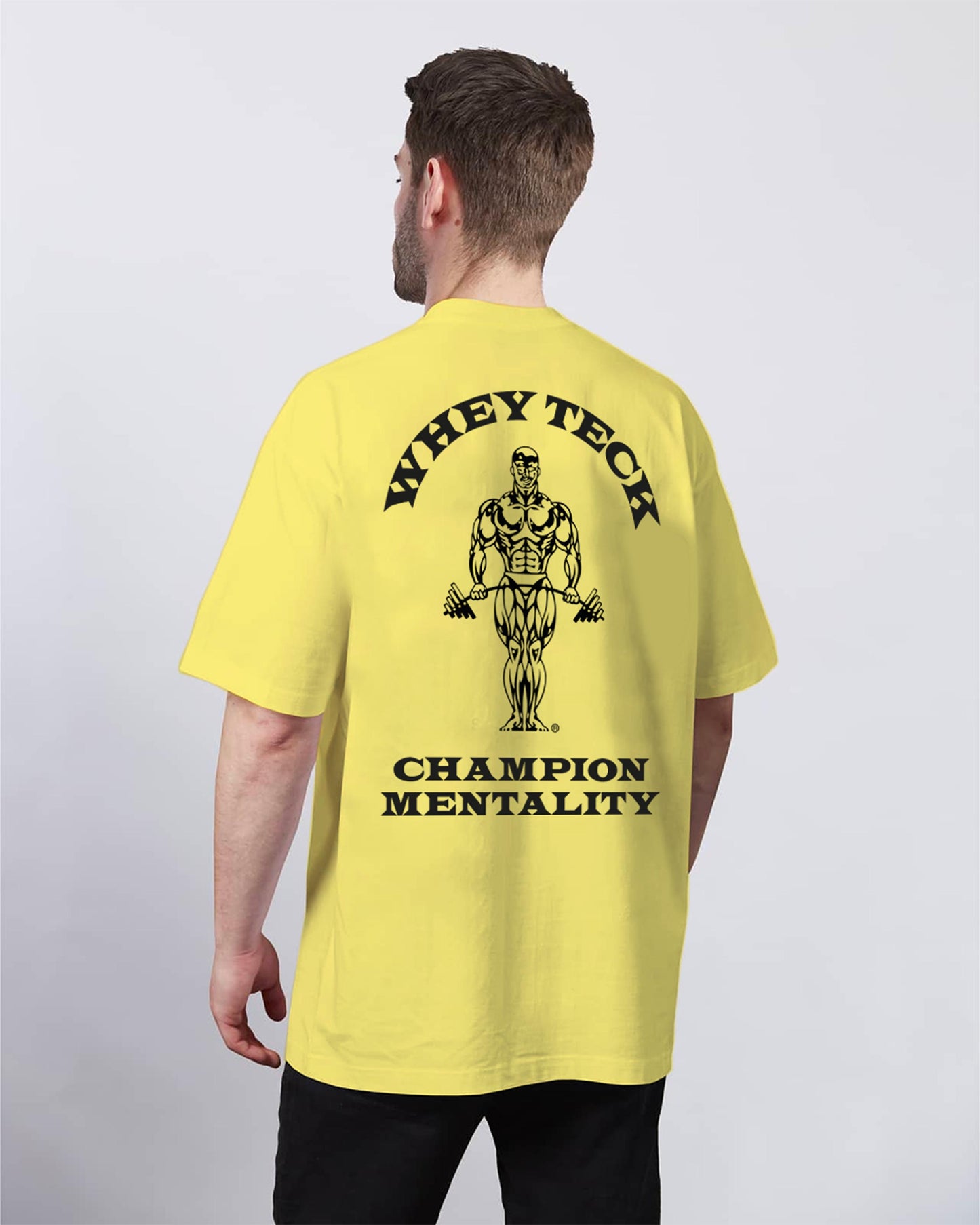 PLAYERA GYM OVERSIZE