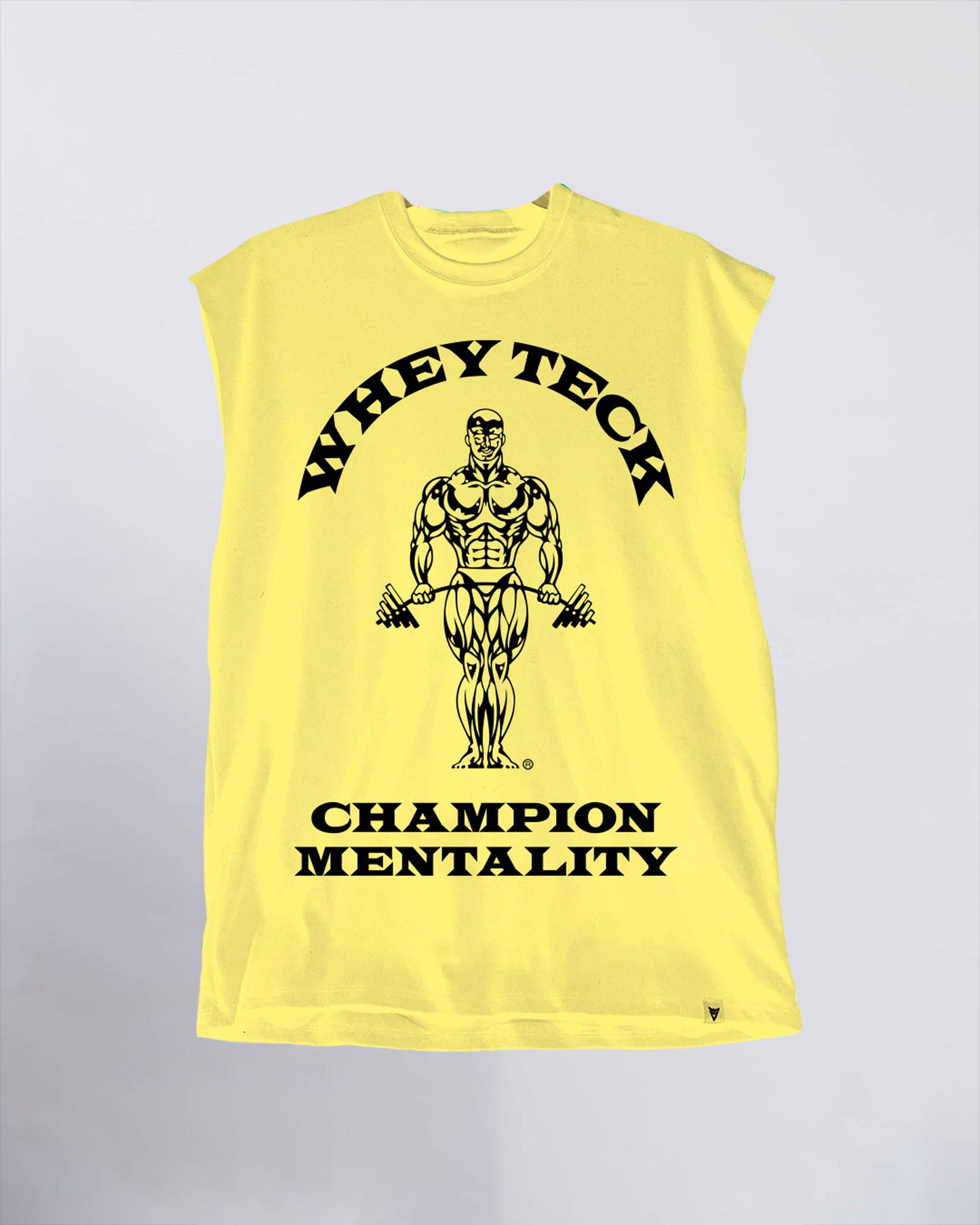 PLAYERA GYM OVERSIZE SIN MANGAS