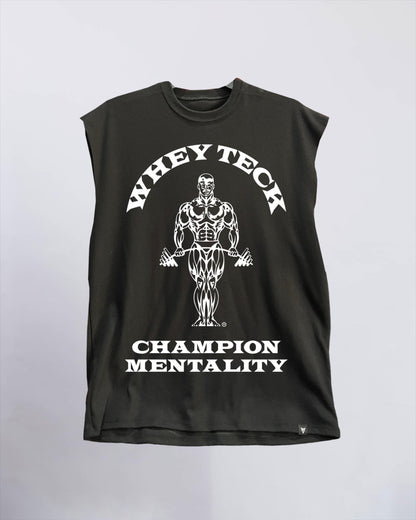 PLAYERA GYM OVERSIZE SIN MANGAS