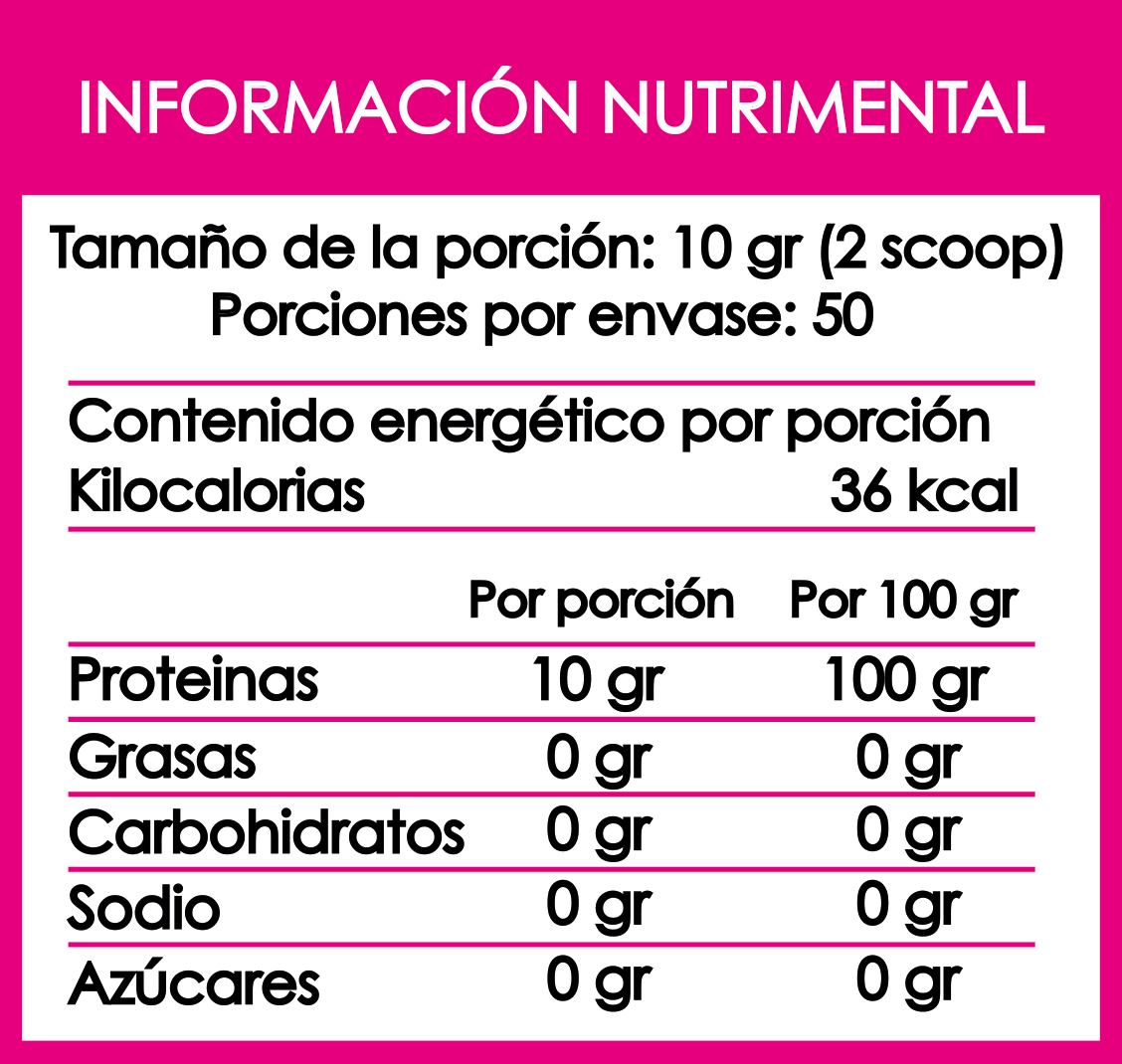 COLÁGENO HIDROLIZADO 500 GR