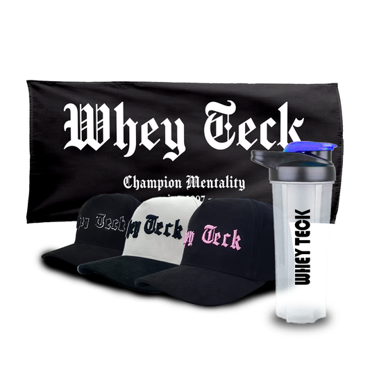 SHAKER 700ml + TOALLA DE GYM + 1 GORRA CHAMPION