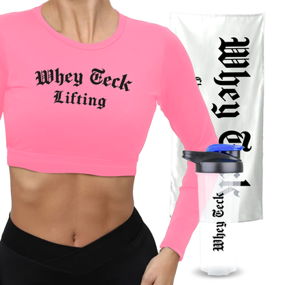 TOALLA DE GYM + SHAKER 700ml +  PLAYERA